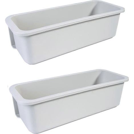 Coffre de rangement coulissant pour salle de bain et cuisine, gris (1/5)