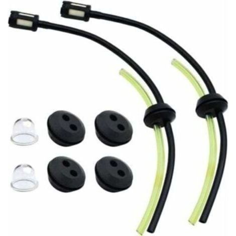2 Pièces Durite Essence Debroussailleuse Joints de Tuyau de Carburant Universels Filtre à Essence Kit Tuyaux D'essence Tuyau D'alimentation Essence Joint et Filtre pour Tondeuse (1/5)