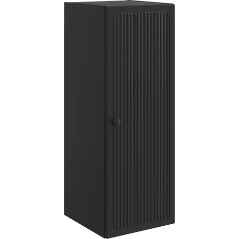 Armoire Murale Noir 33 x 34,5 x 90 cm Bois d'ingénierie vidaXL (1/5)