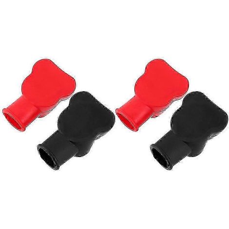 Protections isolantes en PVC pour bornes de batterie de voiture, compatibles avec les batteries (2 paires) (1/5)