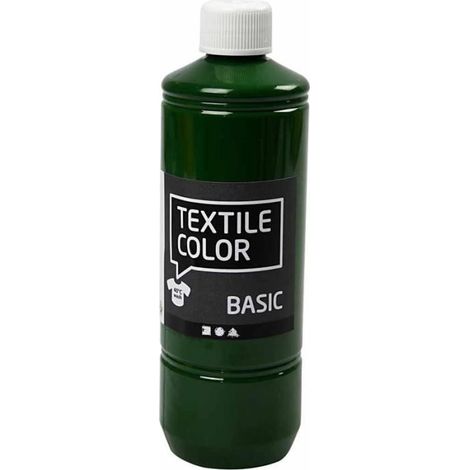 Peinture pour textile - Haute Qualité - Vert - Acrylique - Intérieur - Durable