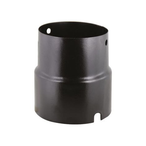 Reducción de tubos de estufa Ø 13/12 cm negro mate – para chimeneas y estufas – ALA