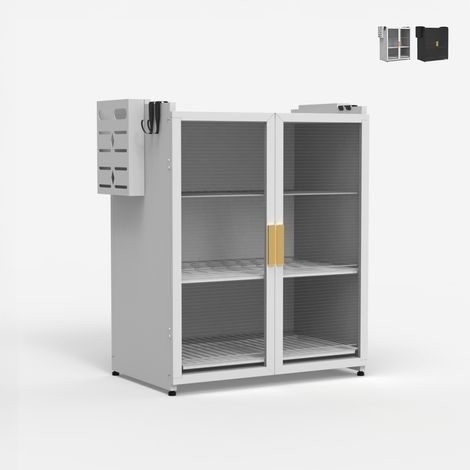 Küchenvorratsschrank Geschirrabtropfer 44x28x59cm Arin Plus - Weiß