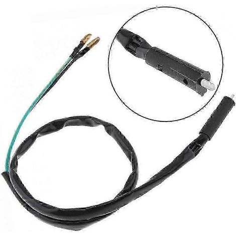 interrupteur de feu stop pour moto en plastique 8 mm/40 cm, interrupteur de ligne de frein avant polyvalent, accessoires de moto, interrupteur de ligne de frein ( ) (1/5)