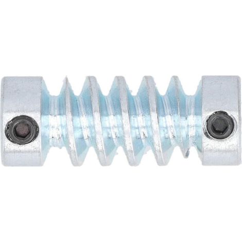 6-mm-Schneckenwelle mit D-Bohrung, Edelstahl, Modul 1,5, für Antriebszubehör