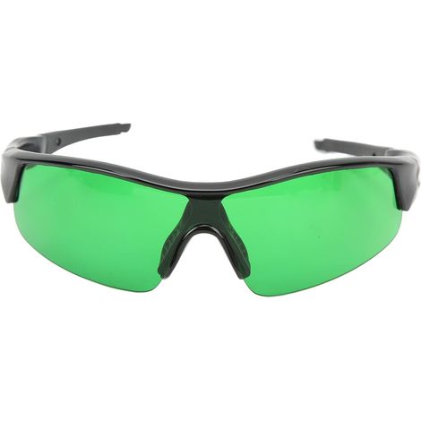 Sollbry Gafas para sala de cultivo, iluminación HPS, protección contra la luz LED, gafas UV para cultivo en interior (VERDE) (1/5)