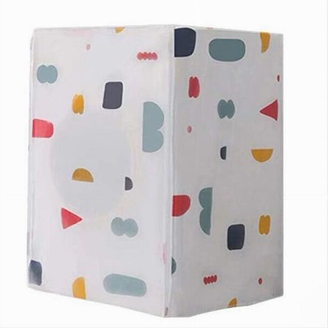 TRADE SHOP - Coprilavatrice Apertura Carico Frontale Chiusura A Zip 82x62x57cm Telo Pvc 59491 - (1/3)