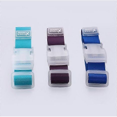 10 sangles de ceinture réglables pour ajouter un sac de voyage à votre valise (couleurs assorties) ( )