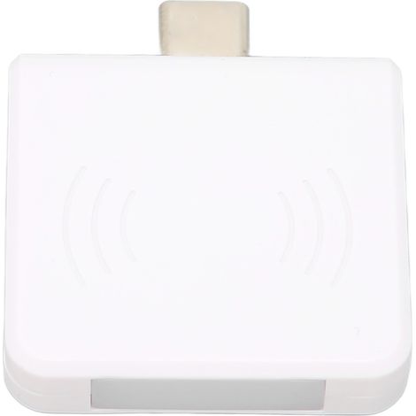 R65 RFID-Smartcard-Lesegerät für OTG-Typ-C-Telefone, 125 kHz/13,56 MHz kontaktloses ID/IC-Kartenlesegerät (R65D) (1/5)