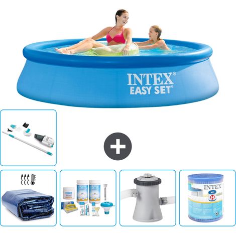 Intex Piscine Easy Set Ronde - 244x61 cm - 6-pièces S30400 (1/5)