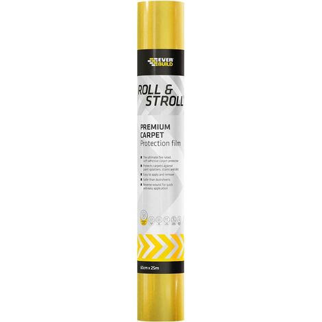Everbuild Sika Roll & Stroll Premium Carpet Protector 600mm x 25m (1/5)