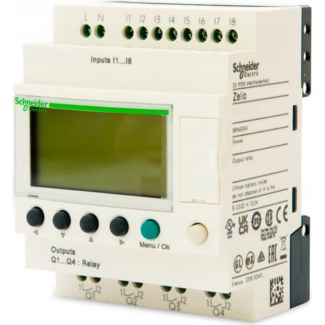 Zelio logic 8WED/4WYP 24VAC RTC/LCD