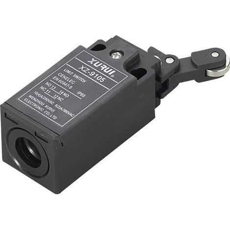 TRU COMPONENTS XZ-9/105 Fine corsa 250 V/AC 10 A Leva con rotella Momentaneo IP65 1 pz.