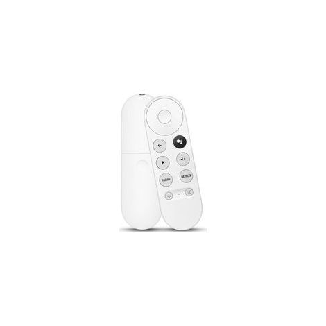 G9N9N Bluetooth-Sprachfernbedienung für Google Chromecast 4K TV Snow, kompatibel mit Google TV, Netflix, YouTube Movies, Streaming-Fernbedienung, 4K HDR, Sprachsteuerung (1/5)