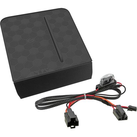Chargeur induction Qi 10W compatible avec Opel Zafira C 12-19