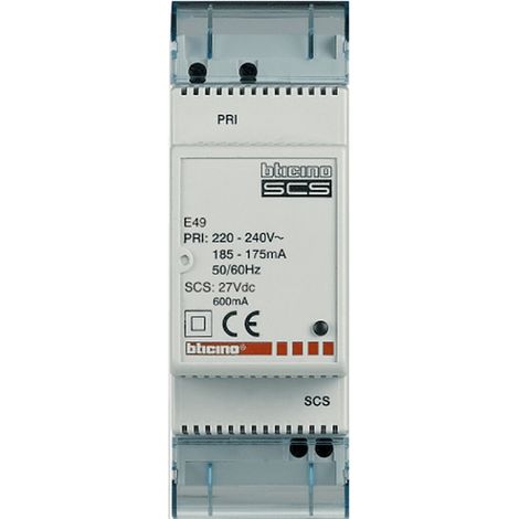 Bticino SCS NETZGERÄT KOMPAKT 600MA (E49)