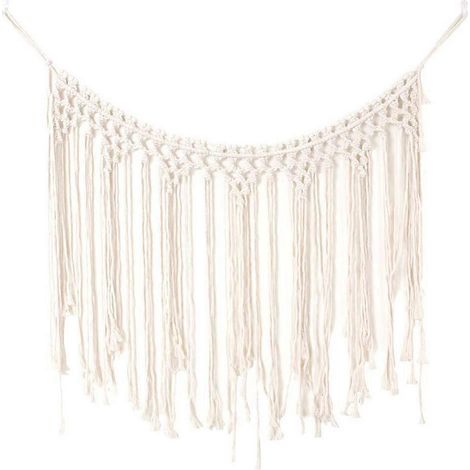 Makramee-Wandbehang, handgewebter Wandteppich mit Quasten, Boho-Hochzeitshintergrund, Dekoration für Sofa, Wohnzimmer, Foto-Requisiten