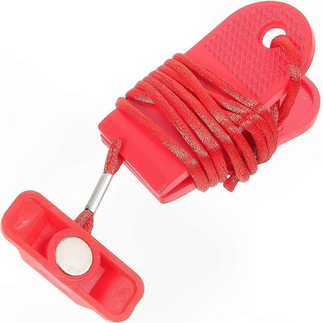 Clé de sécurité magnétique universelle pour tapis de course, accessoire d'arrêt d'urgence compatible avec machines de fitness, pièce de rechange pour running, remplacement facile. (1/3)
