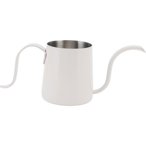 Bouilloire à café en acier inoxydable 304, bec long et fin épaissi, 250ml, verseur pour café filtre, couleur beige, pour maison (1/5)