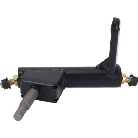 Left Spindle Steering Knuckle Bracket High Strength Metal Replacement for KT196 Go Karts 196cc 6.5 Hp Off Road 4 Wheeler Quad Parts (1/5)