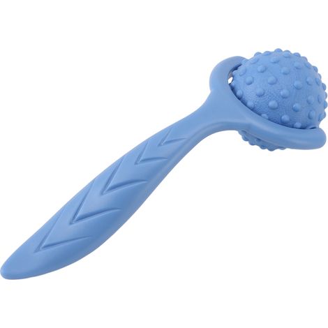 Rouleau de massage portatif à pointe convexe pour le massage relaxant des muscles et des fascias, idéal pour les épaules, les jambes et les pieds. (1/5)