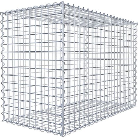 Gabiondeco - Gabion 100 cm x 70 cm x 50 cm (L x H x P). mailles 5 x 5 cm. Spirale - Made in Germany (1/5)