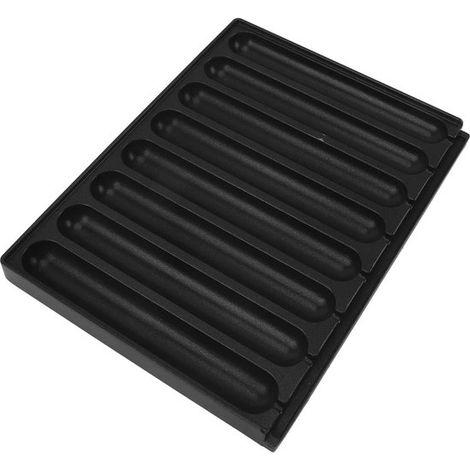 Rodillo para barbacoa de acero inoxidable: sartén portátil para asar salchichas, ideal para cenas familiares y barbacoas al aire libre. (1/4)