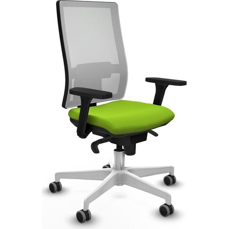 Chaise de bureau piqueras y crespo Horna pistache cuir synthétique