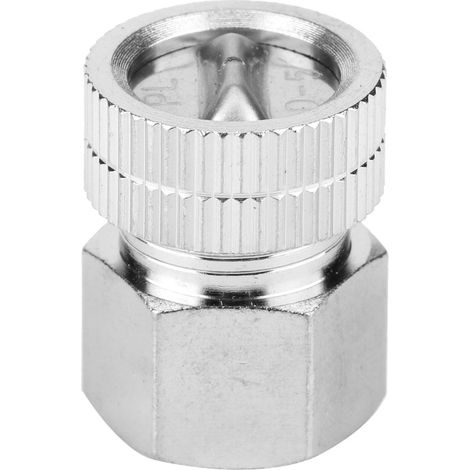 Buse de pulvérisation simple G1/4 chromée en cuivre pour arbres fruitiers agricoles - Buse droite (1/5)