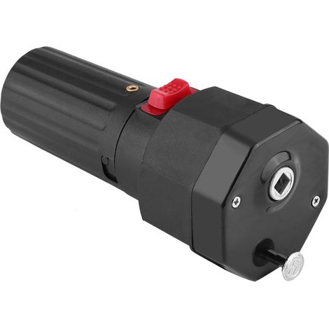 Motor eléctrico para parrilla/barbacoa de 1,5 V, color negro, alimentado por batería. (1/5)