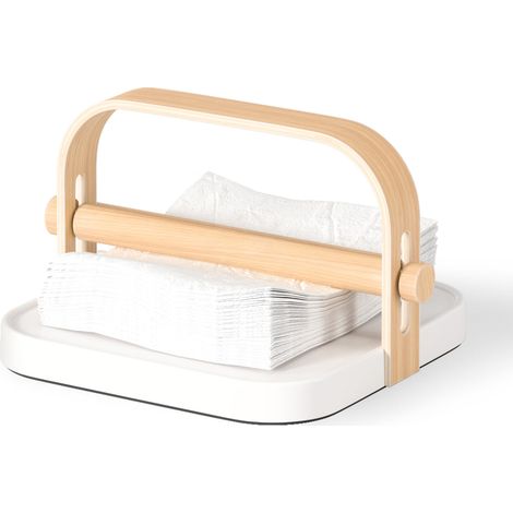 Portatovaglioli Bellwood 20cm Bianco Naturale UMBRA (1/3)