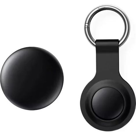 Localisateur intelligent - Traceur GPS Bluetooth avec porte-clés - localisateur de clés - localisateur de valise - localisateur d'animaux - traceur GPS - compatible Apple et Samsung - Bluetooth - noir (1/5)
