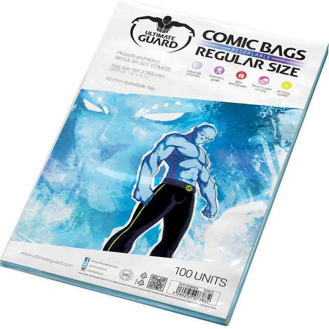 Ultimate Guard Sacchetti per fumetti richiudibili