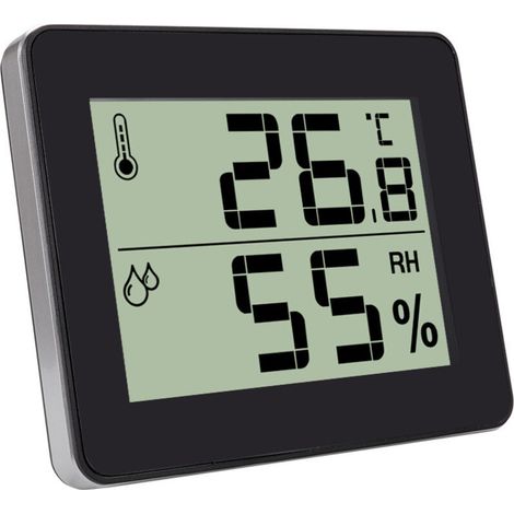 Thermomètre-hygromètre numérique minimaliste pour smartphone (1/4)