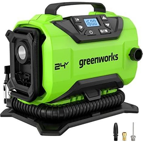 Greenworks G24IN 24V Mini Compressore Compatto e Leggero (1/3)