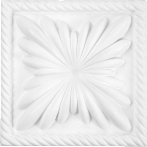 Türumrandung Blendrahmen aus PU Kunststoff - resistent, stabil, leicht DK03: Komponenten, Eckstück D400 - 107 x 107 x 30 mm