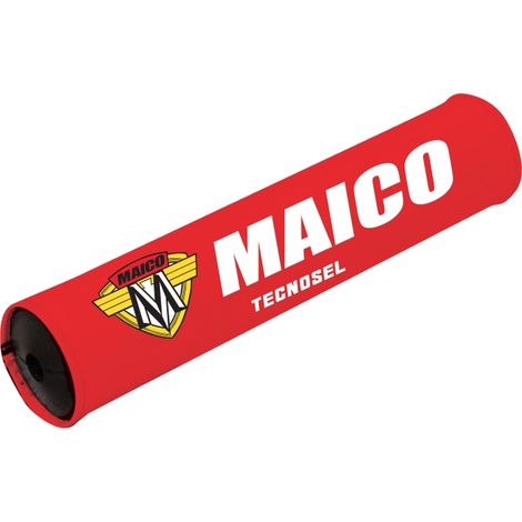 Funda para manillar de motocicleta Maico Tecnosel vintage, roja.