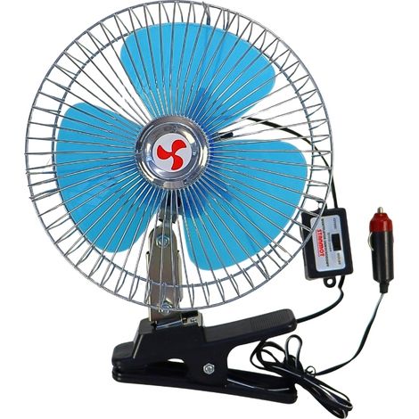 Ventilateur électrique 21 cm 24 V avec pince (1/4)