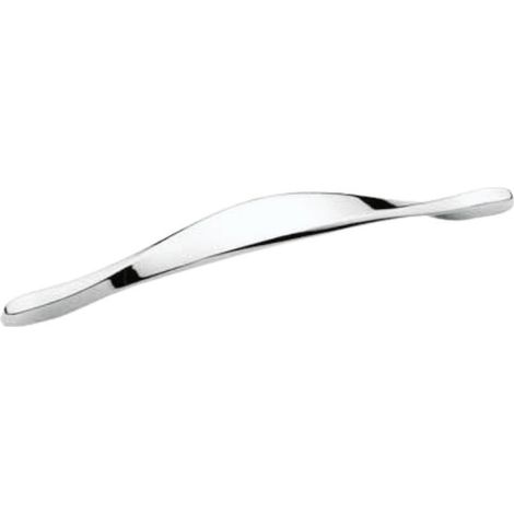 Chromgriff für Lemos y1513160-Möbel, Chrom-Finish, 160 mm Lochabstand