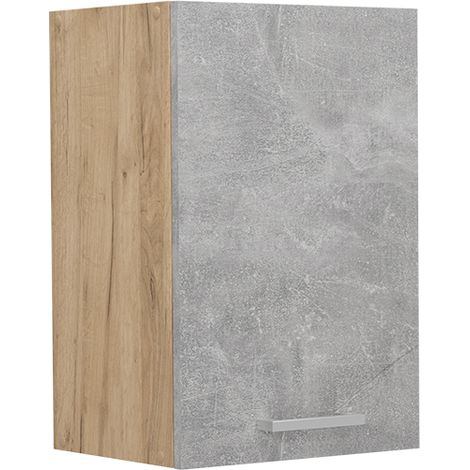 Pensile da cucina R-Line, Calcestruzzo, 40 cm, Vicco
