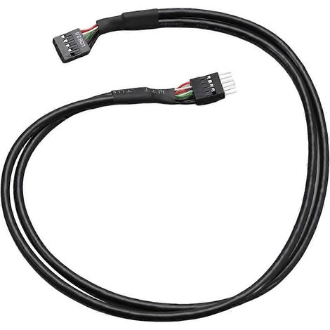 Verlängerungskabel für USB 2.0 Stecker auf Buchse (Hauptplatine, Gehäusefrontanschluss)