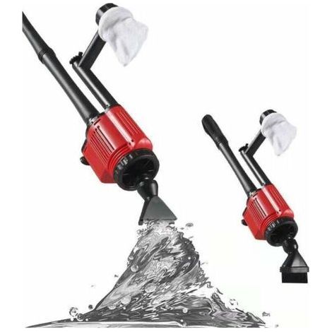 Electric Aquarium Vacuum Cleaner, Sand Gravel Cleaner Siphon for Water Change, Filtering and Cleaning Dirt in Aquarium.-INHHUB