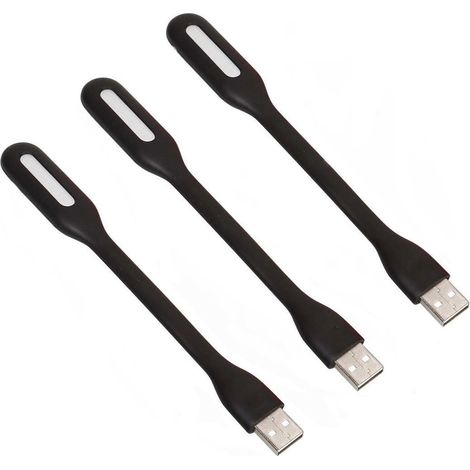 Mini lampe LED USB flexible pour ordinateur portable, clavier, batterie externe, etc. (1/5)