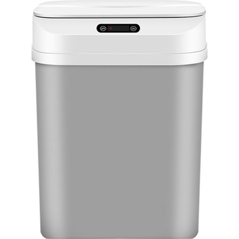 Poubelle à capteur intelligent sans contact, alimentée par batterie (non incluse) (1/4)