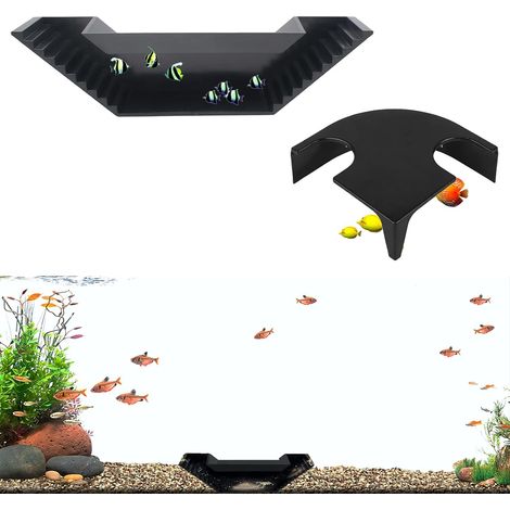 2 Pièces 12124cm, 2145,3cm Tunnel Aquarium en Plastique ABS (1/5)