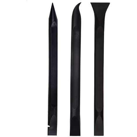 Lot de 3 grattoirs en plastique et fibre de carbone pour ordinateur portable, téléphone portable, tablette, smartphone (1/5)