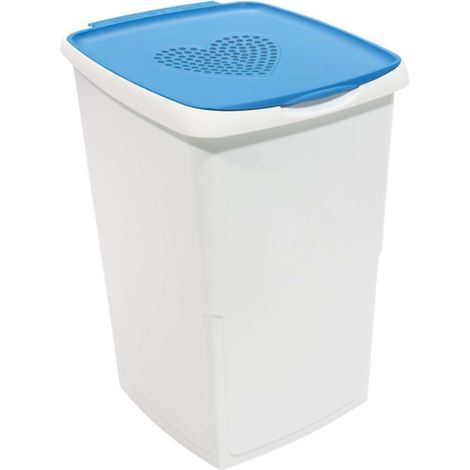 Portabiancheria Love L 45 cm 37 x 36X53 H Colore Azzurro Giò Style