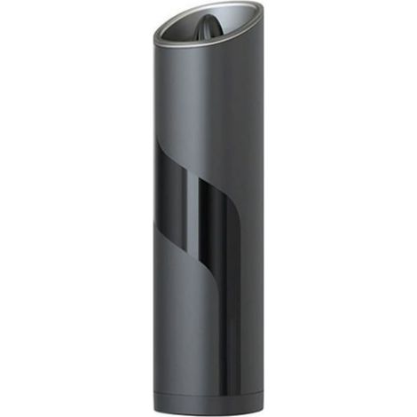 Moulin à sel et à poivre électrique, moulin à poivre rechargeable à fonctionnement automatique, mécanisme en céramique à mouture réglable, lumière LED pour une utilisation à une main (1/5)