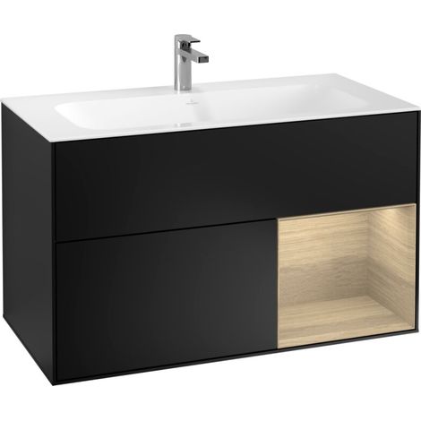 Villeroy & Boch G040PCPD Armoire sous-lavabo Finion G04 (1/2)
