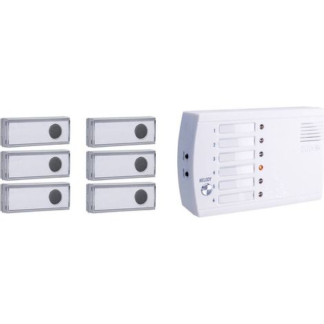 m-e modern-electronics FRS-106.1 Campanello senza fili sistema di chiamata senza fili (1/3)